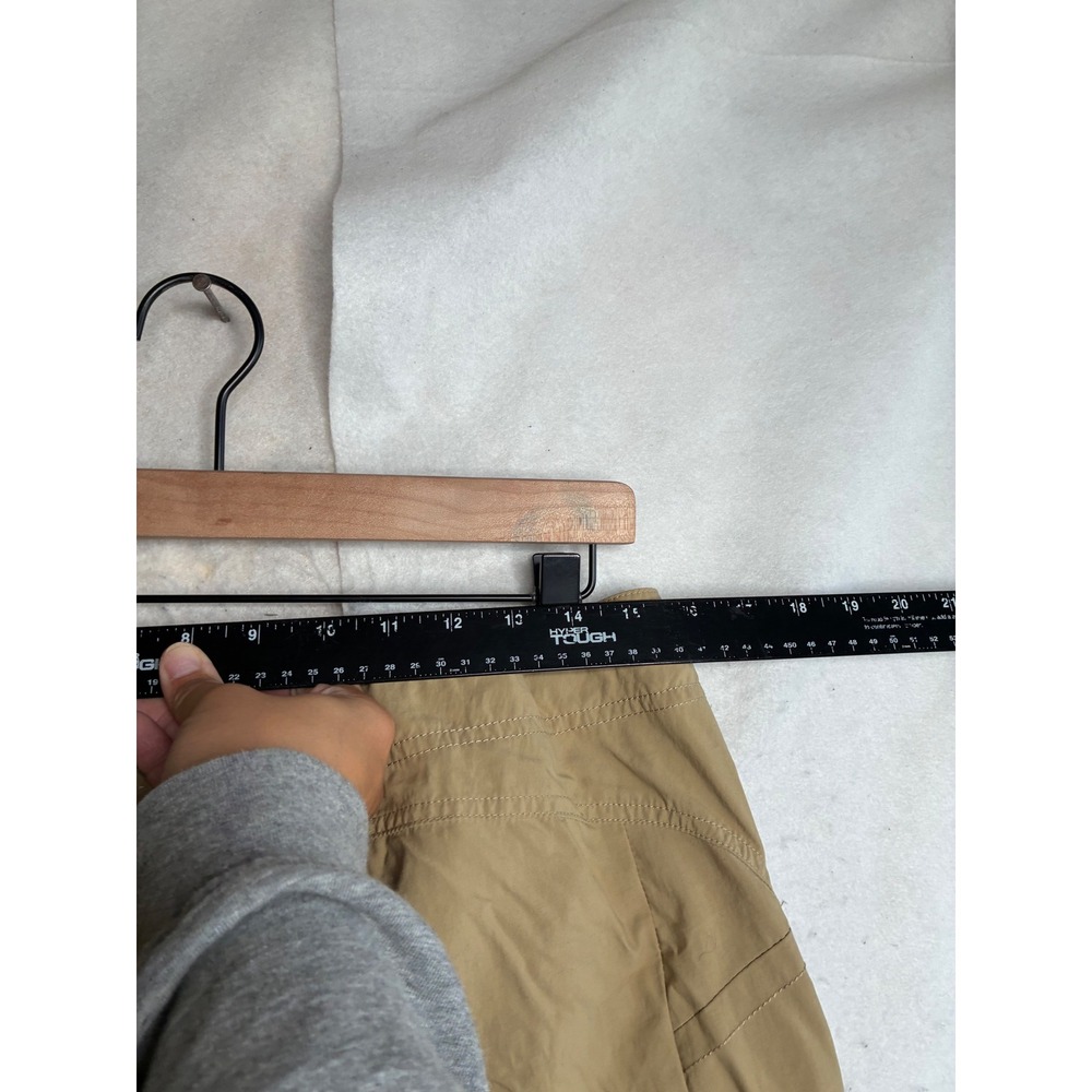 Mountain Hardwear Womens Dynama/2 Ankle Pants Tan Khaki Hiking Belted Size 12/30 - Picture 6 of 12